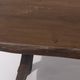 Table d'appoint brutaliste en forme d'arbre Wabi Sabi, Pays-Bas, années 1970