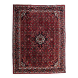 Handmade vintage Persian Malayer rug 167cm x 219cm, 1960s