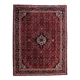 Handmade vintage Persian Malayer rug 167cm x 219cm, 1960s