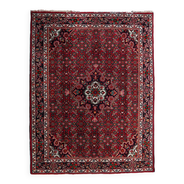 Tapis persan Malayer vintage fait main, 167 cm x 219 cm, années 1960
