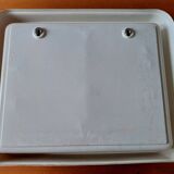 Vintage plastic bathroom mirror from the 70s prisunic style Marc Held