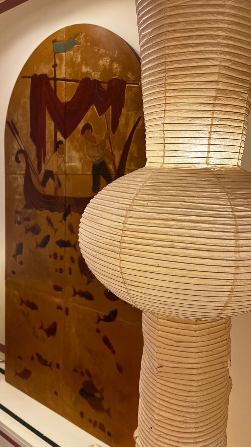 Isamu Noguchi suspension Akari