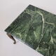 Table basse en marbre vert et bronze style Louis XV