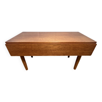 Mid century retro vintage teak side table/ telephone table 1960