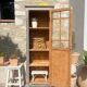 Petite armoire vitrée vintage « Simone »