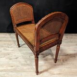 Louis XVI Caned Piano Bench