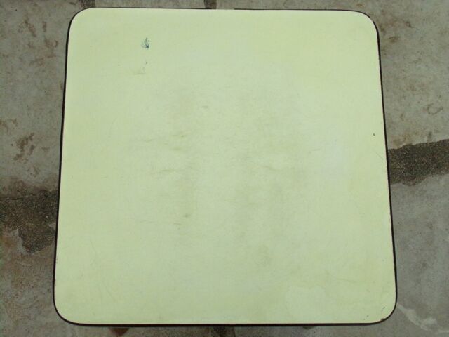 Formica and wood stool