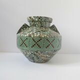 Vase at the ancient workshop Gerbino 1975 Vallauris