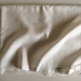 Silky linen damask slick early 20th length 3m