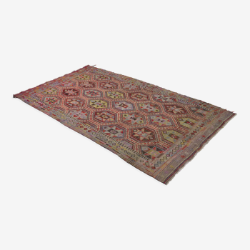 Tapis kilim artisanal anatolien 288 cm x 166 cm