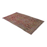 Anatolian handmade kilim rug 288 cm x 166 cm