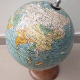 Terrestrial globe drawn by j forest edited by girard barrere & thomas