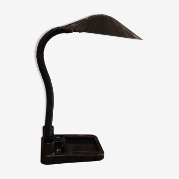 Black Aluminor desk lamp 80's