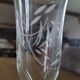 6 vintage champagne flutes