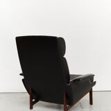 Ib kofod larsen lounge chair & ottoman "Adam" for Mogens kold