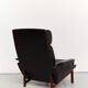 Ib kofod larsen lounge chair & ottoman "Adam" for Mogens kold