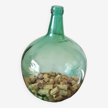 16 l bottle green color demijohn