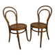 Paire de chaises bistrot