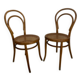 Pair of bistro chairs