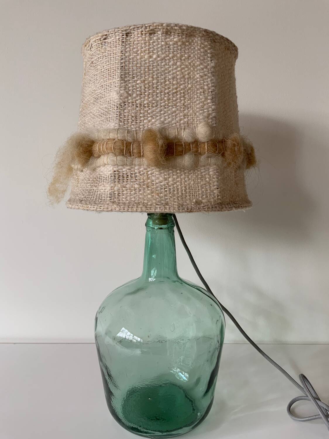 Lampe vintage dame Jeanne