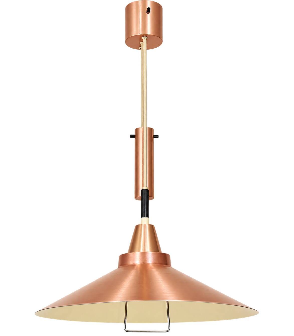 Lampa wisząca DDR, lata 70