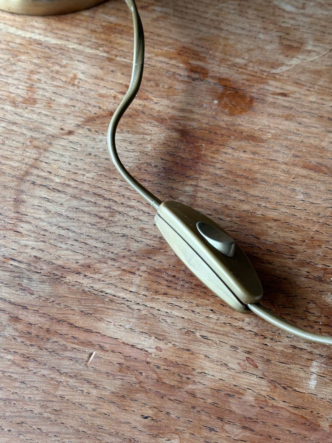 Vintage brass table lamp