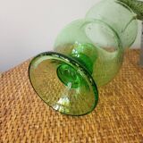 Biot bubble glass candle holder