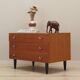 Teak chest of drawers, Scandinavian design, 1970s, manufacture: ÆJM Møbler