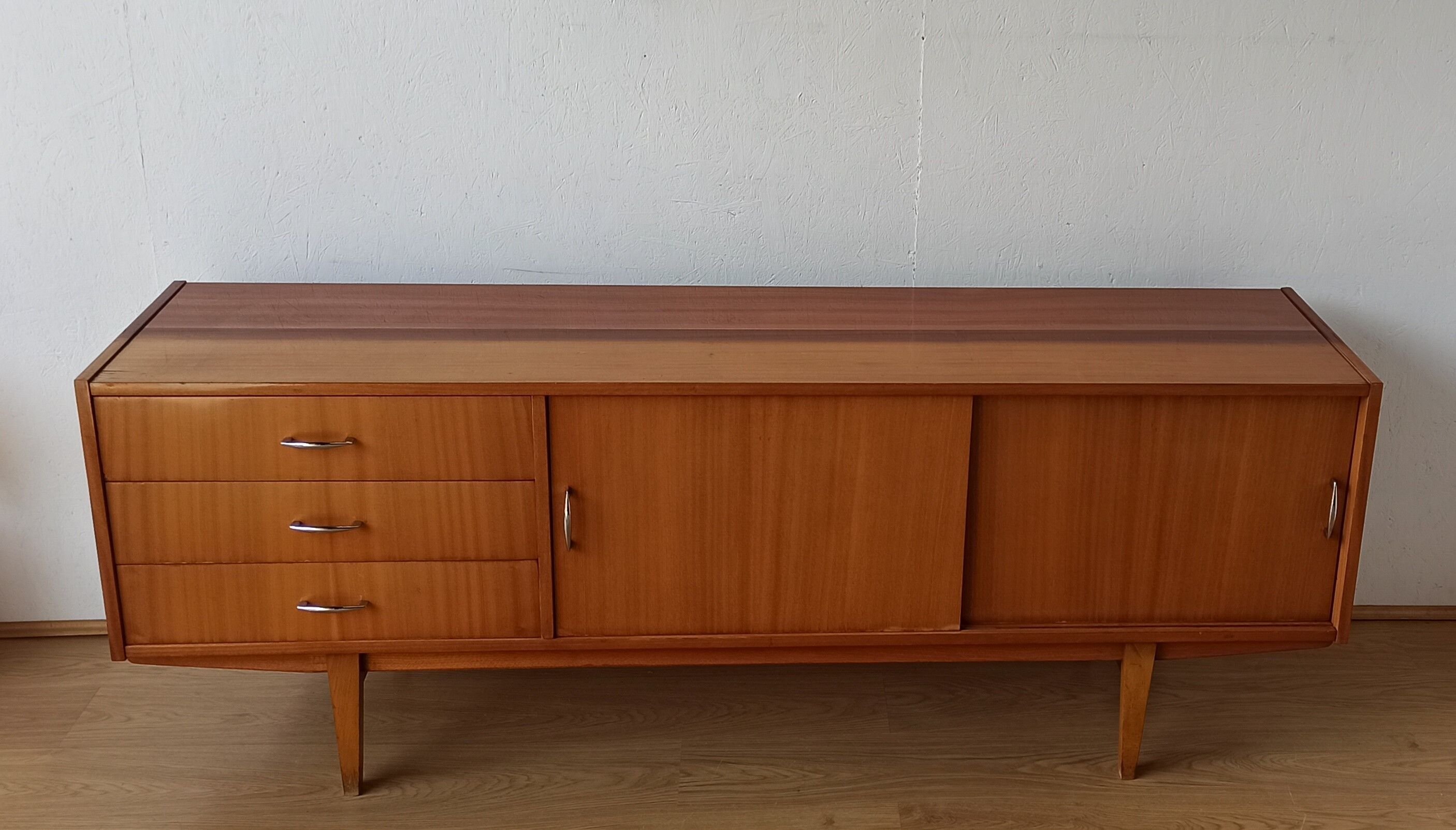 Modernist long sideboard from the 1970s.