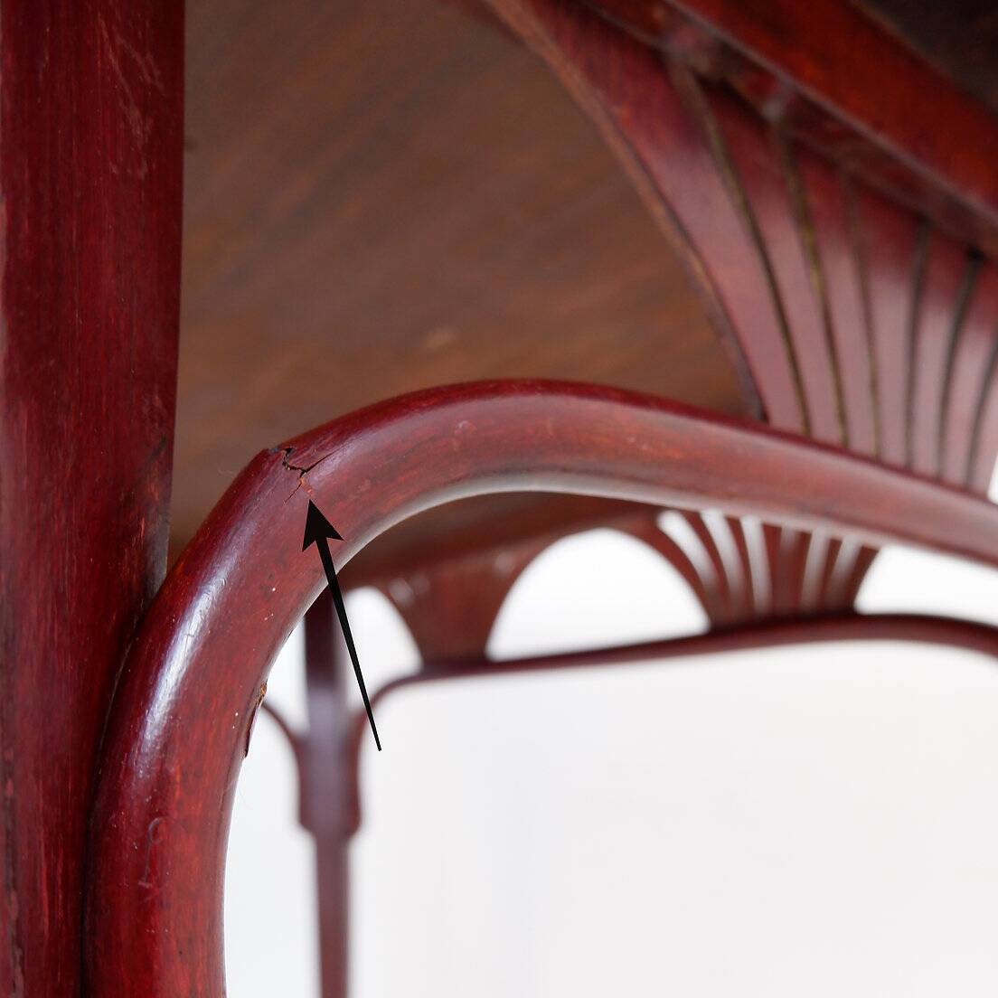 Art Nouveau table or desk by Gebrüder Thonet, 1910s