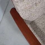 Two-seater sofa in massive teak 60s edition Dyrlund