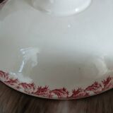 Antique compote dish in Gien ironstone.