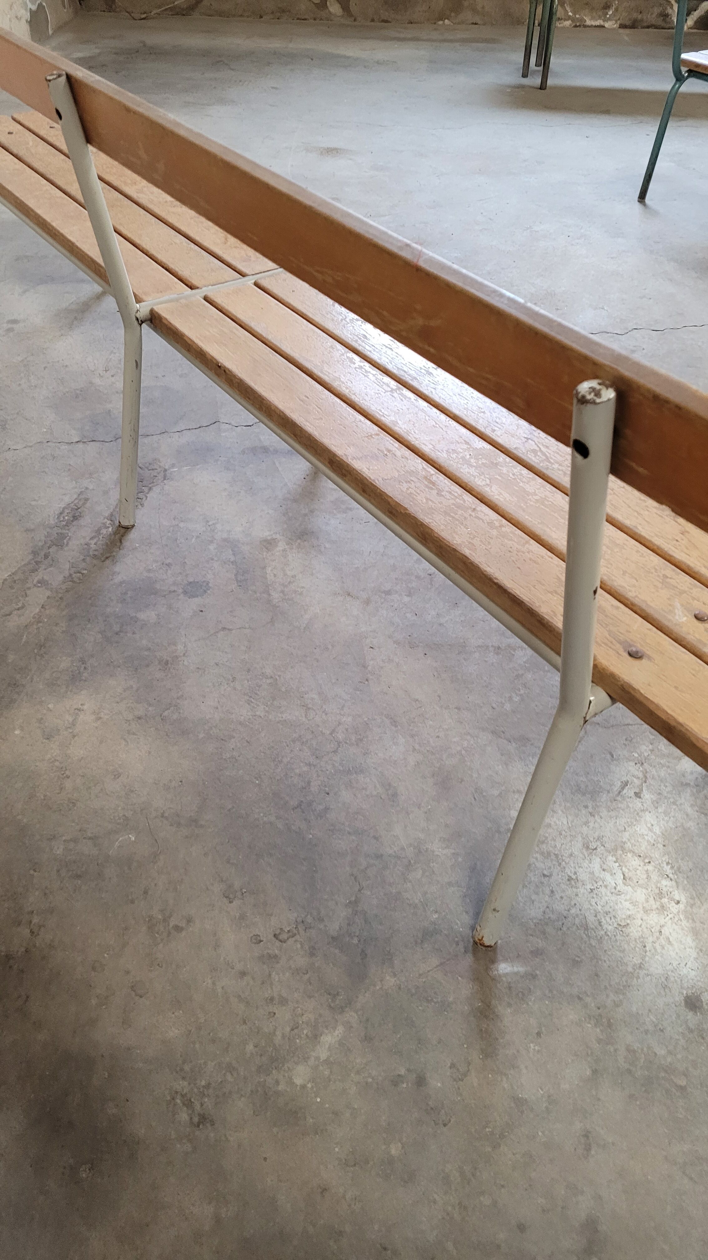 Kindergarten bench for children manufactured 1950