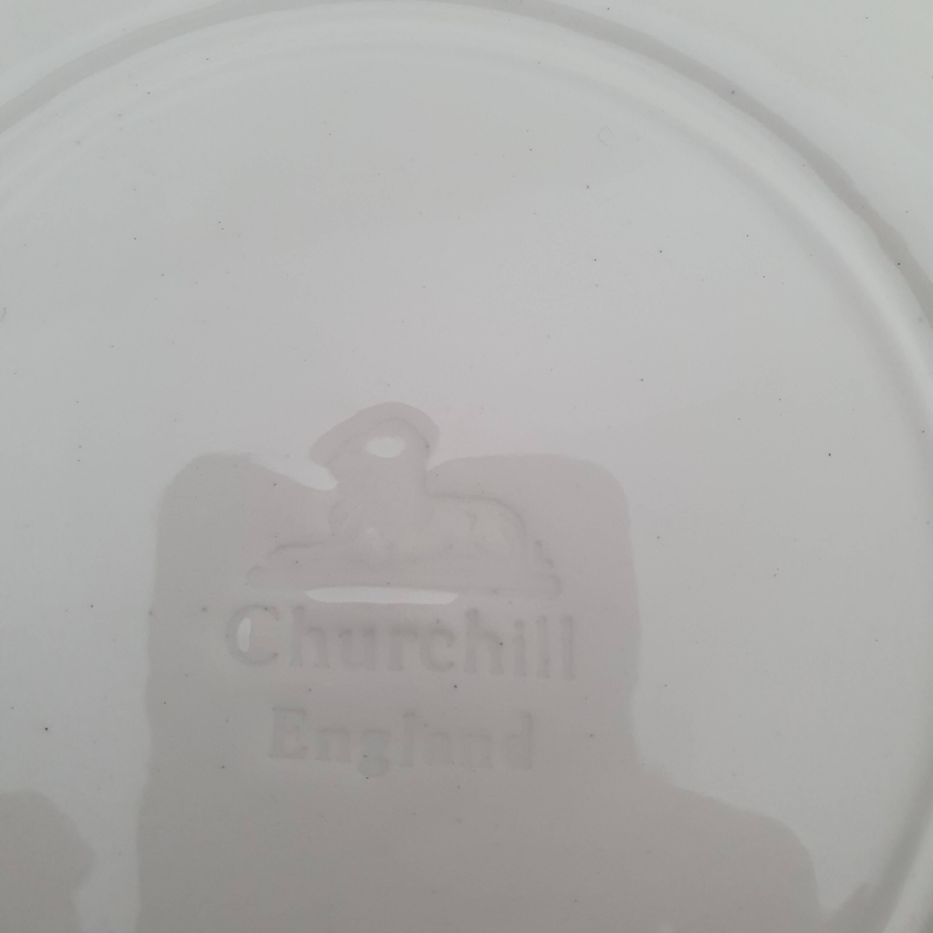 Churchill / English porcelain dessert plates