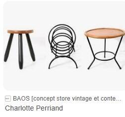 Porte revue métallique