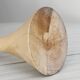 Wooden candle holder.