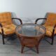 Paire de fauteuils Kropacek & Kozelka modernisme Tchèque 1947