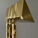 Maison Deknudt brass floor lamp from the 70s
