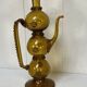 Large 20th century blown glass bottle