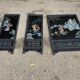 3 tableaux asiatiques en bois massif