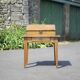 Bureau écritoire bois vintage, bureau bois vintage, secrétaire pupitre, meuble bois, décoration