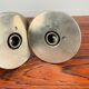 Pair of vintage Fritz Nagel candle holders