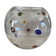 Art glass round vase, Millefiori technique (Murano style)