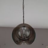 Chrome and glass hanging