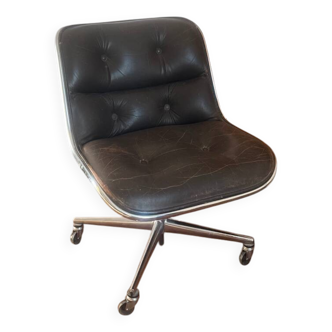 Vintage executive chair by Charles Pollock