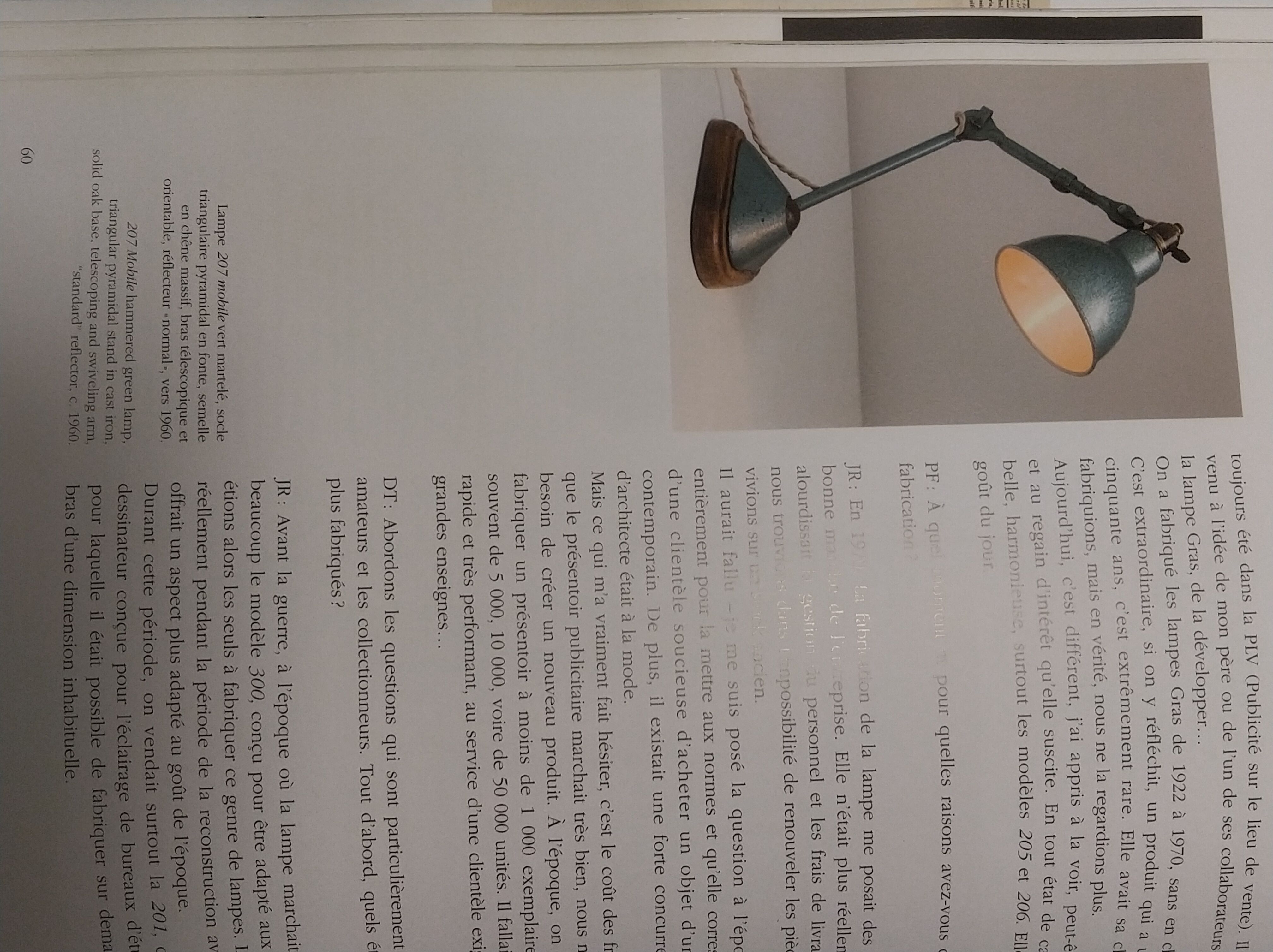 Ravel Gras Lamp 207