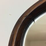 Scandinavian mirror with 116x68 cm tablet