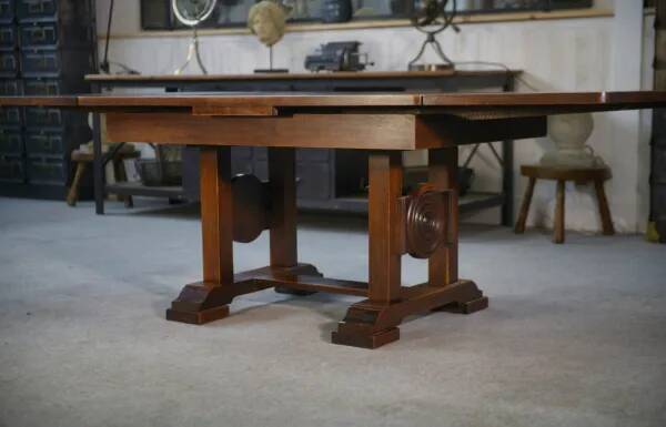 Table avec rallonges par Étienne Kohlmann 1960’s