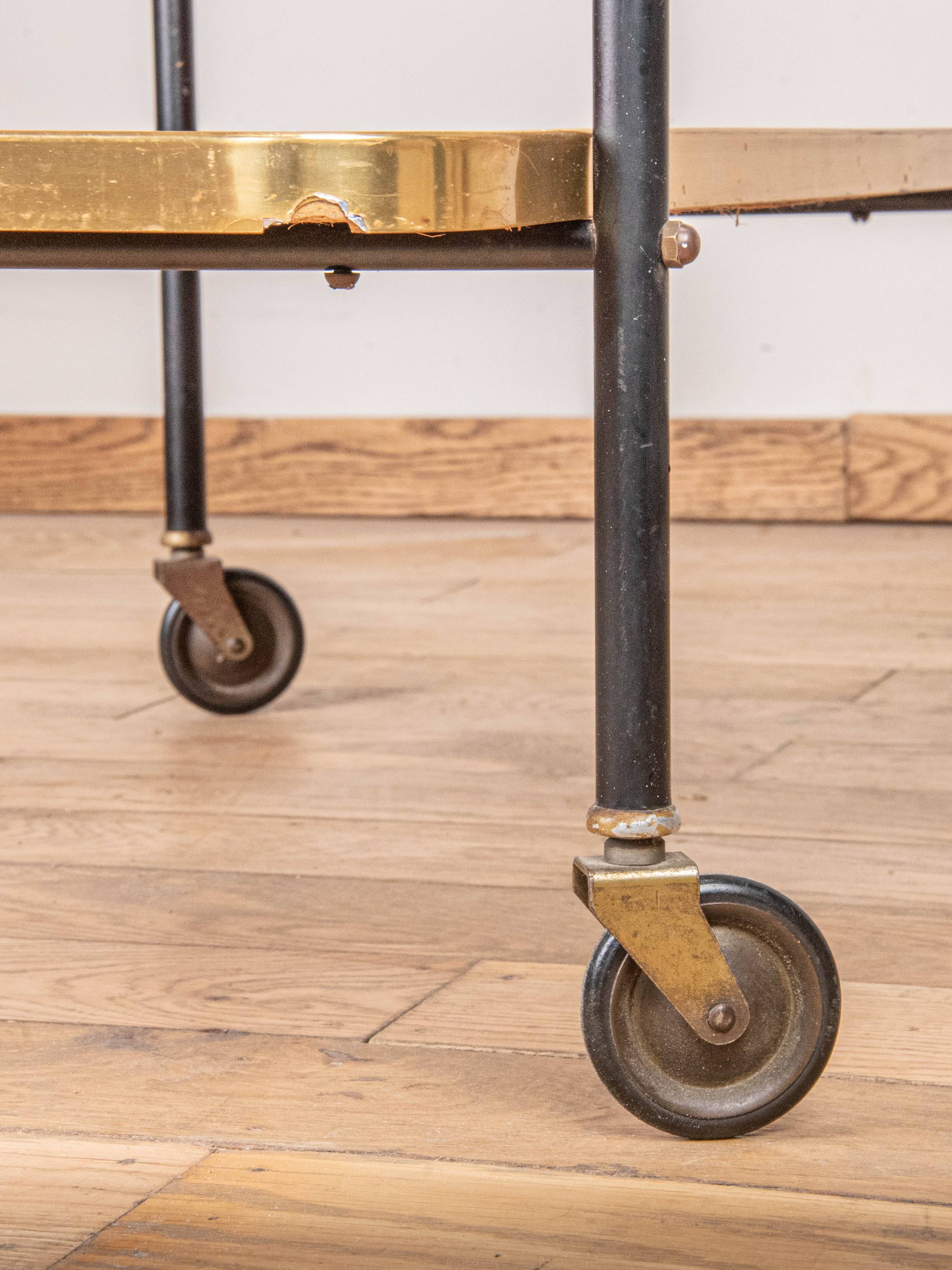 Formica serving trolley