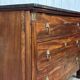 Commode Empire en acajou et dessus marbre XIXème